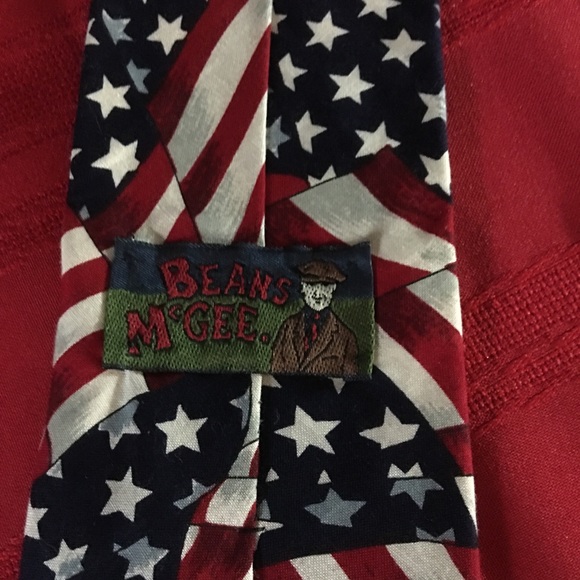 Beans McGee Men’s Tie - Picture 2 of 2